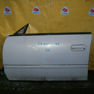 Дверь боковая TOYOTA Mark II GX100 '1996-1999 перед, лев (цена за голое железо)