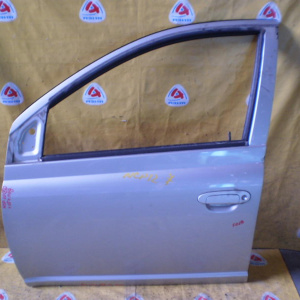 Дверь боковая TOYOTA Vitz /Platz NCP10 перед, лев 5door (цена за голое железо)