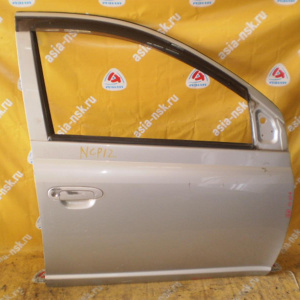 Дверь боковая TOYOTA Vitz /Platz NCP10 перед, прав 5door (цена за голое железо)