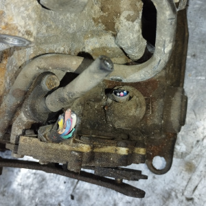 АКПП Nissan SR18 SR20 RL4F03A (3102034X81) 2WD a/t трос вверх , трос кикдауна 3 контакта подушка с бок Presea/Bluebird PR11 U13