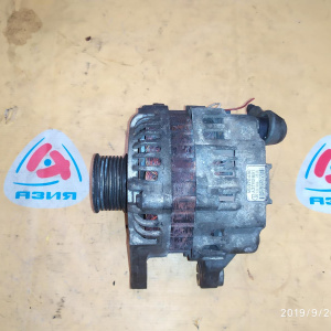 Генератор Mitsubishi 6G72/6G74/6G75 Pajero V73W/V44/K99/PD6W 2 конт. 7 ручейков SOHC/DOHC разъём сбоку