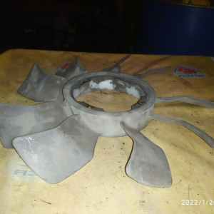 Крыльчатка NISSAN RB20 NEO диаметр по центрам болтов 143 мм. длина 430 мм. 430-25-5