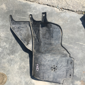 Защита двигателя Honda GA4/GA3 Capa/Logo перед, лев 74166-S50-0000