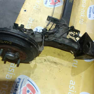 Балка Mazda DW3W/DW5W Demio ABS. С тросами ручника. R в сборе.барабанные тормоза.