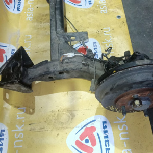 Балка Mazda DW3W/DW5W Demio ABS. С тросами ручника. R в сборе.барабанные тормоза.