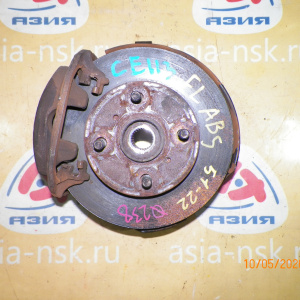 Ступица Toyota AE100/AE101/AE110/EE100/EE101/EE110/EE111/AE104/AE114 Corolla/Sprinter перед, лев 2WD/4WD Суппорт-(51-22). ABS.В сборе.Диаметр диска- 238мм.То