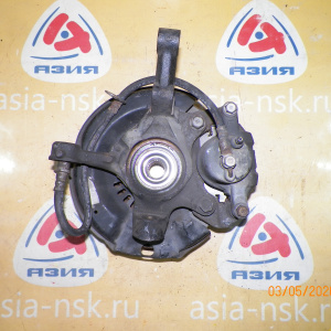 Ступица Toyota SCP10/SCP11/SCP13/NCP10/NCP12/NCP15/NCP16 Vitz/Platz перед, лев 2WD ABS.В сборе.Диаметр диска- 235 мм. Толщина -18 мм. 43212-52010. 43512-5201