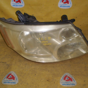 Фара TOYOTA прав Alphard MNH10 хром xenon