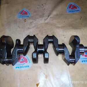 Коленвал Nissan QR25 X-Trail T31 по диагонали 104 мм., диаметр 55/45 мм. 12201-JA03A / JA0