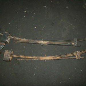 Рессора MITSUBISHI P25W Delica ЦЕНА ЗА 1ШТ MB631472/ MB339494