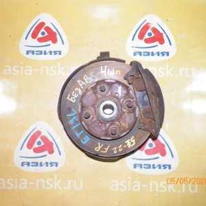 Ступица Toyota AT190/AT191/AT192/ET196/CT196/CT197 Caldina/Carina перед, прав 2WD Без ABS.В сборе.4шпильки.Суппорт- (51-22). 43211-20210. 43211-20300. 43211-2