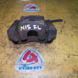 Суппорт NISSAN N15/B14/R11 перед, лев (вент.диск)