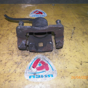 Суппорт NISSAN N15/B14/R11 перед, лев (вент.диск)