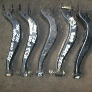 Тяга поперечная NISSAN R33/R34/C35/Y33 Skyline зад, лев в кривая регулируемая.