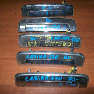 Ручка двери TOYOTA Carina #T170 зад, лев