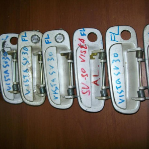 Ручка двери TOYOTA Vista SV30 перед, лев h/t