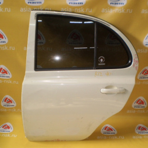 Дверь боковая NISSAN March K12 зад, лев (цена за голое железо)