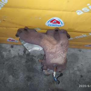 Коллектор выпускной Toyota 3S-FE Caldina ST191 + штаны без эластичной муфты ( двс катушечный ) два выхода 17141-74120 + 17410-7A400