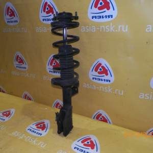 Стойка Mazda LWEW/LW3W/LW5W/LWFW MPV перед, лев ухо под стабилизатор в верху. с2002 по 2005г.