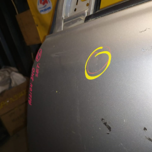 Дверь боковая TOYOTA Allion NZT240 перед, лев (цена за голое железо)