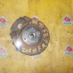 Ступица Toyota ZNE10 Wish перед, прав 2WD ABS. В сборе.  диам. 275 толщ. 28
