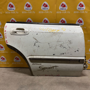 Дверь боковая Subaru Outback GG2 зад, прав Hatchback USA с молдингом  дефект(цена за голое железо)