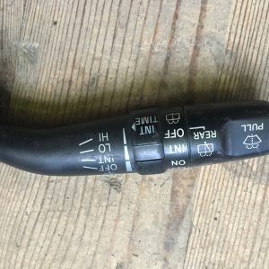 Блок подрулевых переключателей TOYOTA Harrier MCU15 L (F дворники+задний дворник+регулировка)