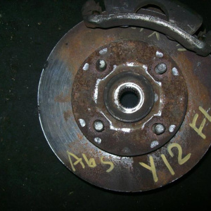 Ступица Nissan Y12 Wingroad перед, лев ABS.В сборе.