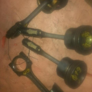 Поршень с шатуном NISSAN QG18-DDI 2 кольца, диаметр пальца 19мм.