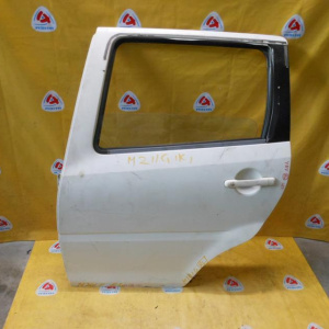 Дверь боковая Daihatsu YRV M201G зад, лев Дефект (цена за голое железо)