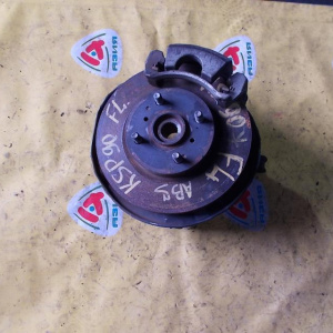 Ступица TOYOTA KSP90/NCP91/NCP95/SCP90 Vitz перед, лев 2WD/4WD ABS. В сборе. Диаметр диска-255мм.Толщина- V22. 43212-52050. 43512-52120