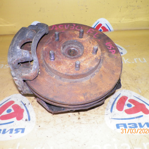 Ступица Toyota ACV30/ACV31 Camry перед, лев ABS. В сборе. Суппорт 63-28. Диаметр диска-280мм. Привод на 26 шлицов. 43212-39035. 43502-33020