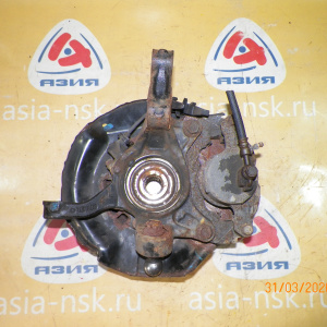 Ступица Toyota ACV30/ACV31 Camry перед, лев ABS. В сборе. Суппорт 63-28. Диаметр диска-280мм. Привод на 26 шлицов. 43212-39035. 43502-33020