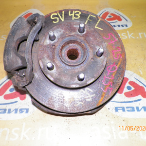 Ступица Toyota SV43/CV43 Camry/Vista перед, лев 4WD Без ABS. В сборе.Диаметр диска-255мм.Толщина-25мм.5*114. Суппорт-(57-25). 43212-32100.43211-32111.43512-3