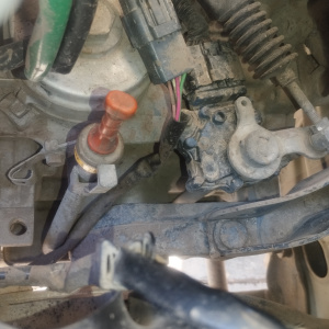 АКПП Suzuki K6A-VE 2WD селектор и теплообменник сверху 5 контактов без датчика на заднейкрышке Kei