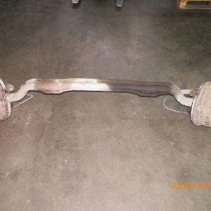 Балка ISUZU FORWARD FRR32 L F DRAM 6шп. в сборе со ступицами , по центрам рессор 79 см
