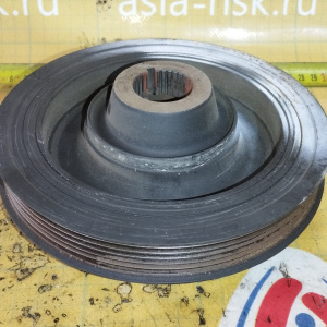 Шкив коленвала Honda F23A Avancier TA1 6+4 ручейка диаметр 180/107 мм. посадка 30 мм. 13810-PFV-003