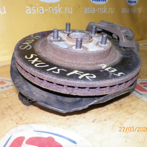 Ступица Toyota/Lexus SXU10/SXU15/ACU10/ACU15/MCU10/MCU15 Harrier#RX300 '1997-2001 перед, прав ABS.Под маленькую колодку(ＰＡ５３３). В сборе. 43211-33070. 04465-48