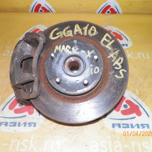 Ступица Toyota GGA10 Mark X Zio перед, лев 2WD ABS. В сборе. 43212-42080. 43550-42020