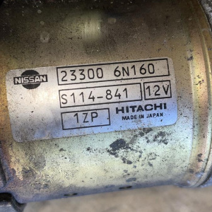 Стартер Nissan QG15/QG18 Bluebird Sylphy 233006N160