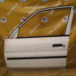 Дверь боковая Mazda Demio DW3W '1997 перед, лев (цена за голое железо)