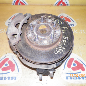 Ступица Toyota ST200/ST202/ST204/ST206/ST208 Carina ED/Corona Exiv перед, лев 2WD Без ABS.Диаметр диска- 254мм. Толщина-25мм. В сборе с диском и суппортом. 4