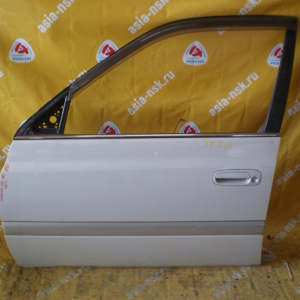 Дверь боковая Toyota Carina/Corona Premio AT210 '1998-2001 перед, лев (цена за голое железо)