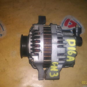 Генератор Honda D13B/D15B/D16A HR-V GH3/EK3/EY7 4к. квадратный разъем, 4 ручейка ( РАЗДЕЛЬНЫЙ ) ( C/F/G/L ) / 31100-PEL-004 / AHGA42