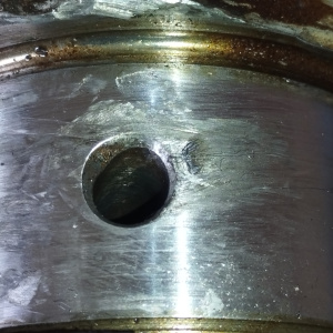 Коленвал Toyota 3S-FE/4S-FE/3S-FSE Corona ST190/ST210/SV50 NEW ДЕФЕКТ по диагонали 99 мм., диаметр 55/52 мм. 8 болт. 13411-74908