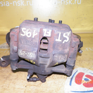 Ступица Toyota ST195/CT195/ST215 Caldina/Carina/Corona перед, лев 4WD Без ABS. В сборе. 5x100.Диаметр диска-255мм.Толщина-25мм. Суппорт-(57-25). 43212-20200.