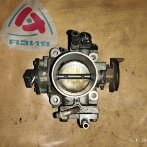 Заслонка дроссельная Honda F23A Accord CF5 2 вакуумные трубки ДЕФЕКТ ДАТЧИКА ПОЛОЖЕНИЯ