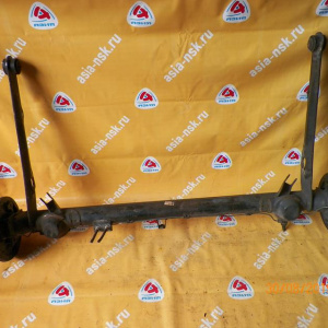 Балка Nissan Y11 AD DRUM 4/100. В сборе с тросами ручника. R