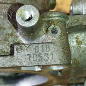 Заслонка дроссельная Honda L13A Fit GD1/GD2 (GYD1A) 16400-PWA-901 / (GYD1B) 16400-PWA-G52