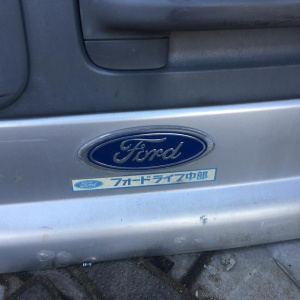 Дверь задняя Mazda Bongo Friendee SGLW Жёлтая вст. спойлер